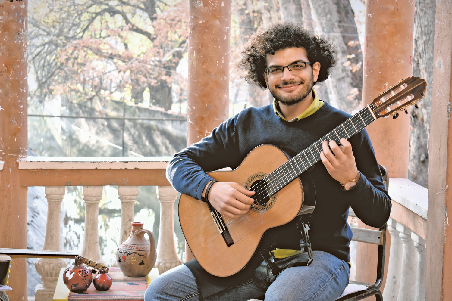 Saro Babikian began his musical career in Damascus, but he emigrated to California at the onset of the Syrian civil war in 2012.